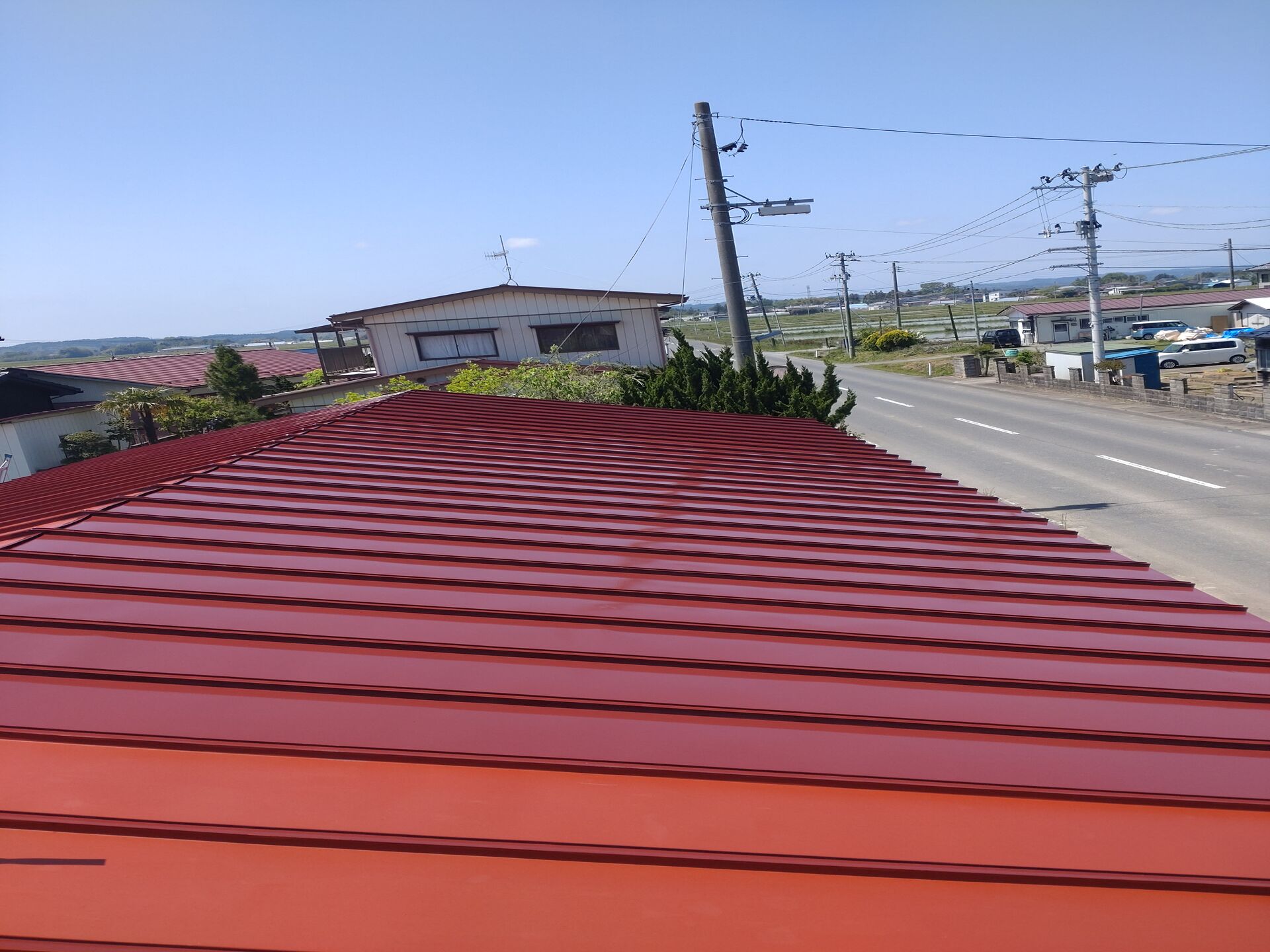 屋根塗装工事